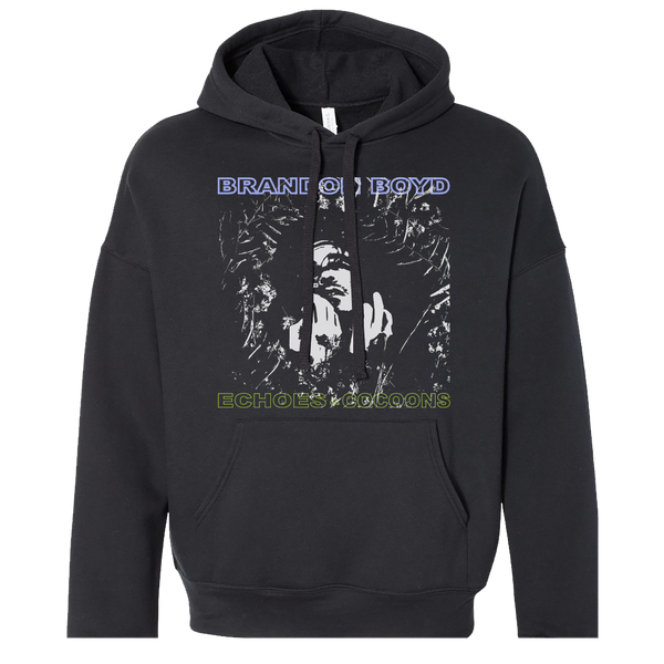 Echoes & Cocoons Album Cover Black Pullover Hoodie
