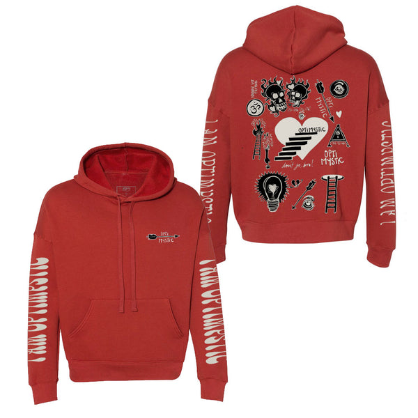 Arrow Flash Brick Pullover Hoodie