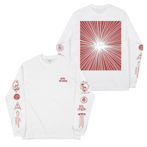 Sun Ray Flash White Longsleeve